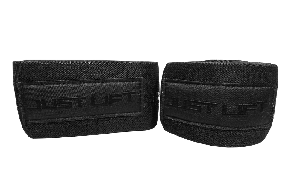 Just Lift. BLK Knee/Elbow Wraps
