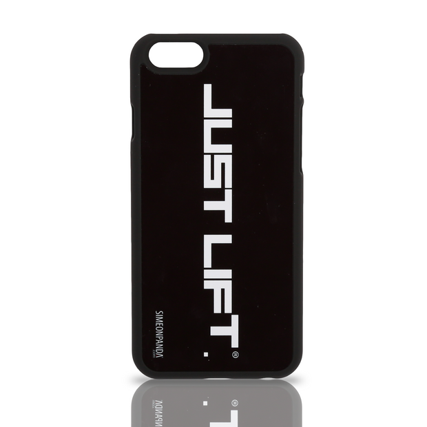 Just Lift. iPhone 6 Rubberised Case – Black
