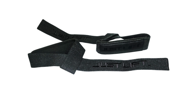 Just Lift. BLK Padded Lifting Straps
