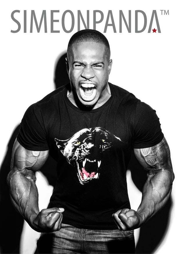 Simson Panda Simeon Panda Signed Panther Poster – simeonpanda.com