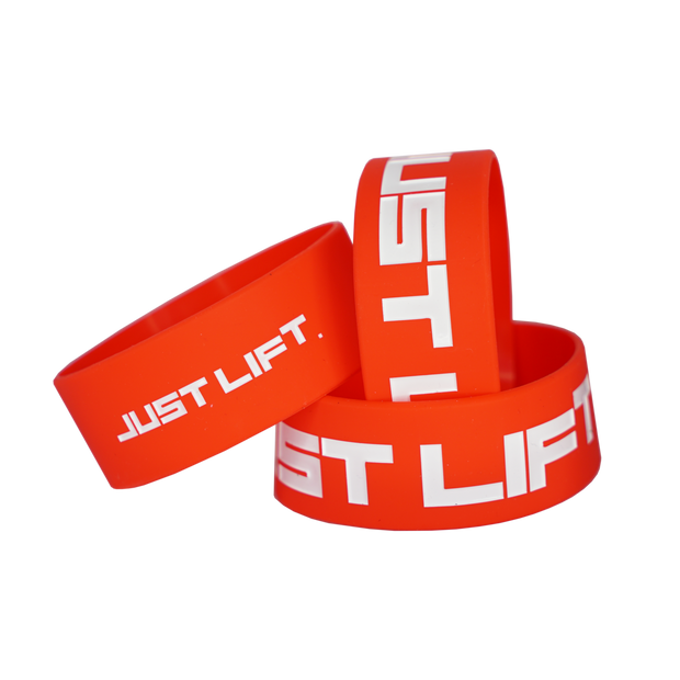 Just Lift. Wristband (Red)