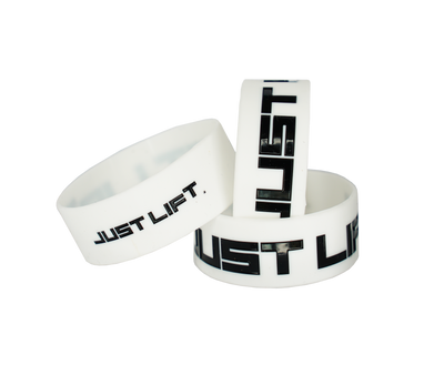 Just Lift. Wristband (White)