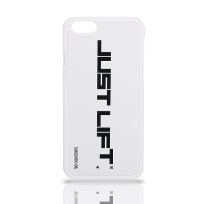 Just Lift. iPhone 6 Rubberised Case – White